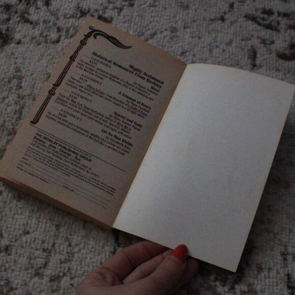 Vintage Second Chance at Love "A Hint of Scandal" Paperback Book - Picture 5 of 8